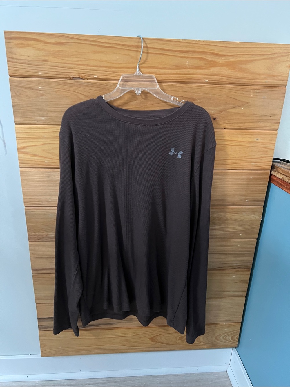 Under Armour Long-Sleeve Thermal Tee - Dark Brown